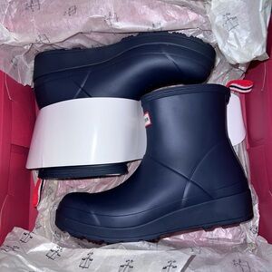 Hunter Välimeri Blue Women's Play Short Boots